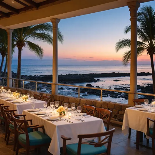 Elegant restaurant experiences in belle mare for refined coastal dining